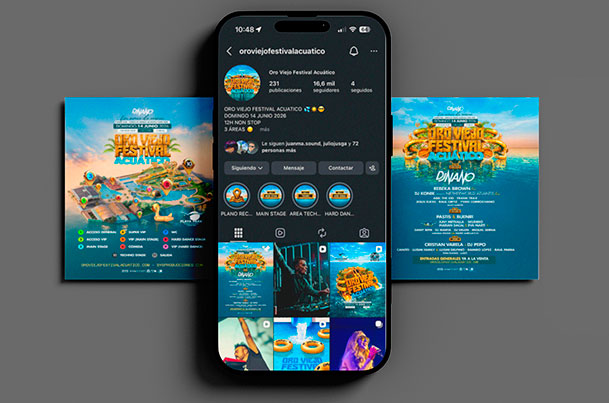 Mockup comunicación y redes